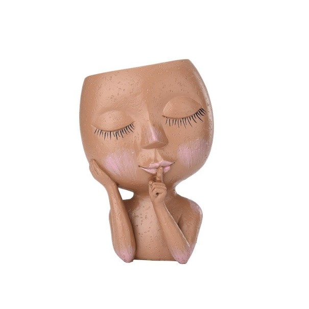 Decorative Flower Pot Girl Z310 2
