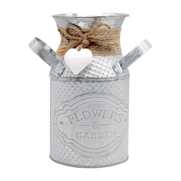 Decorative Jug-Shaped Vase white