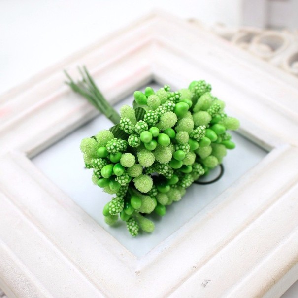 Decorazione floreale J3506 verde