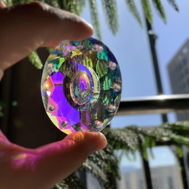 Decorazione in cristallo appesa H993 5