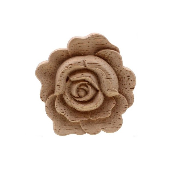 Decorazione intagliata rosa C480 2