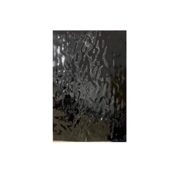 Decorazione murale ondulata 50–120 cm effetto 3D PVC Pannello plastico moderno per parete Decorazione d'interni di design nero