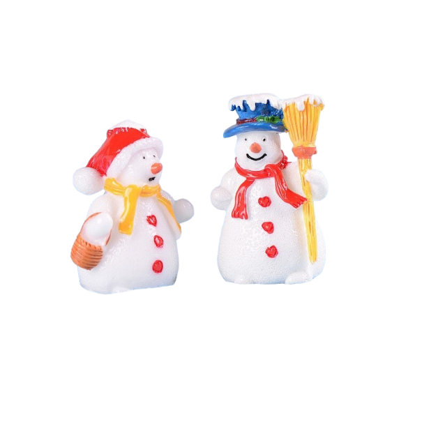 Decorazioni natalizie pupazzi di neve 1