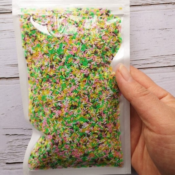 Decorazioni per slime 100 g verde