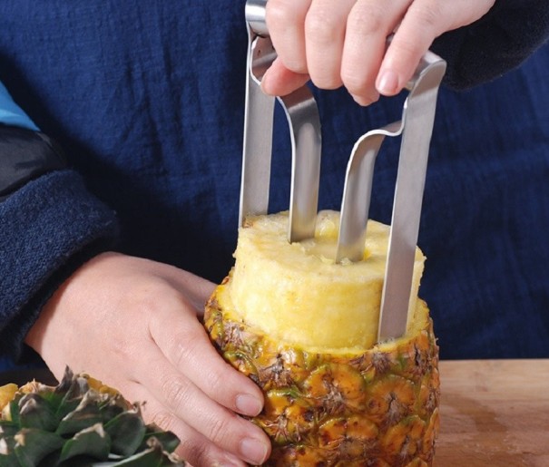 Découpe-ananas en acier inoxydable 1