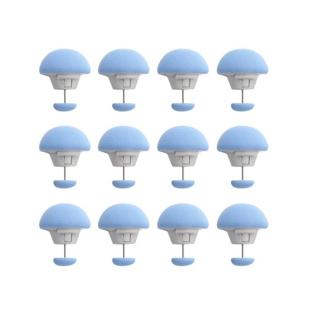 Dekenhouder 12 stuks blauw