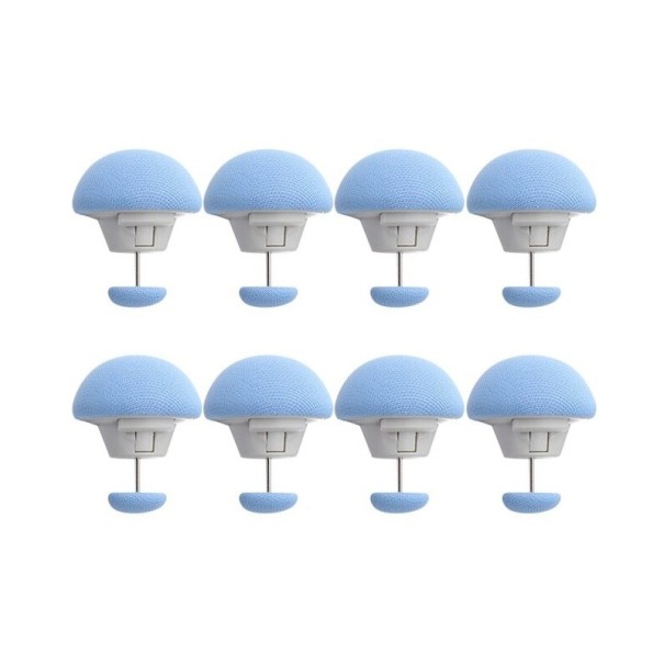 Dekenhouder 8 stuks blauw