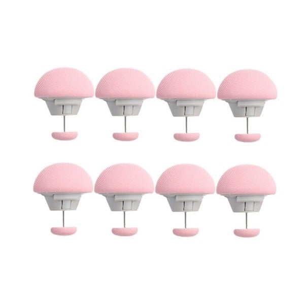 Dekenhouder 8 stuks roze