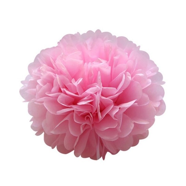 Deko-Pompons 5 Stk rosa 30 cm