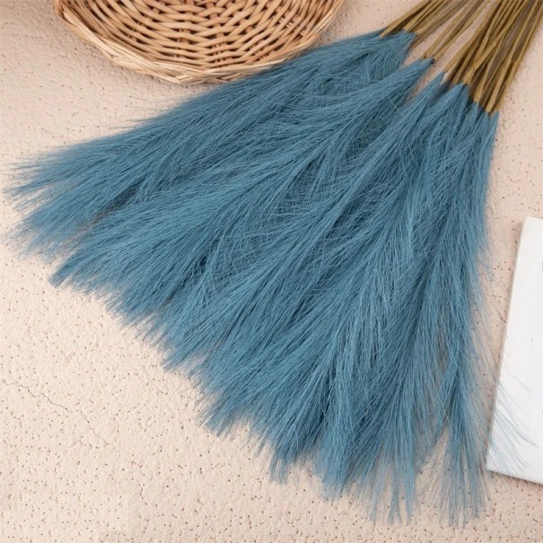 Deko-Seidenpflanze 57,5 cm 10 Stk blau