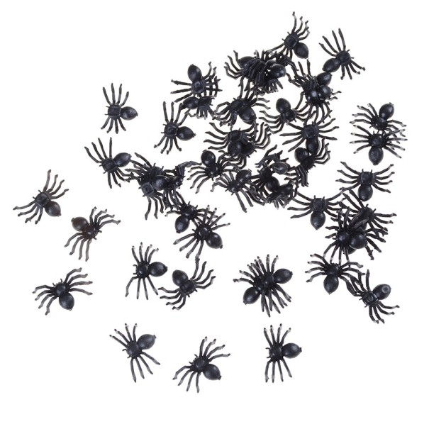 Dekorace mini pavouk 50 ks 1