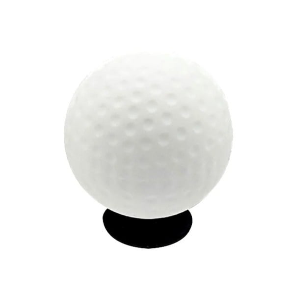 Dekorácia na crocsy 3D golfová loptička 3–5 cm PVC biela ozdoba do nazúvacích topánok doplnok do dierkovaných topánok športový motív 1