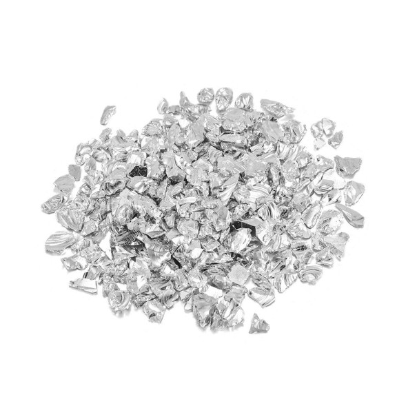 Dekoračné kamienky 1 - 3 mm 20 g strieborná