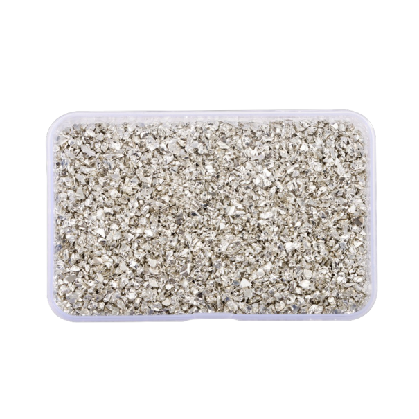 Dekorační kamínky 30 g stříbrná