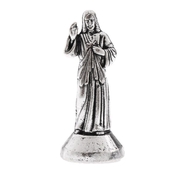 Dekoracyjna figurka Jezusa srebrny L