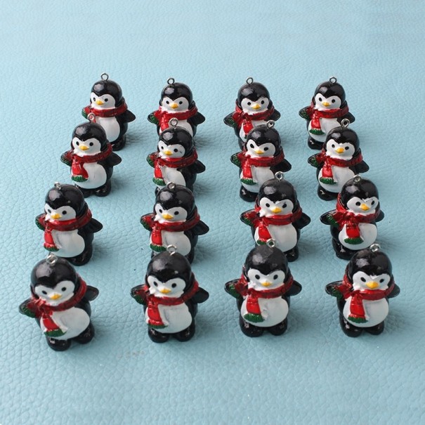 Dekoracyjny pingwin 8 szt 1