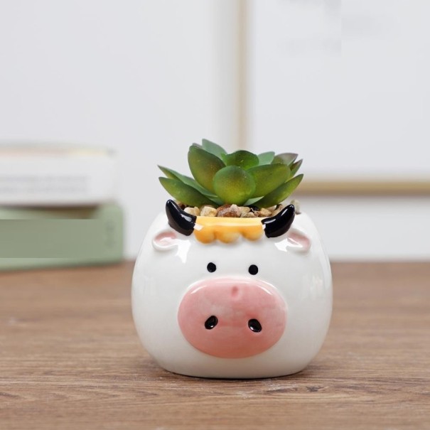 Dekorativ blomsterpotte 4