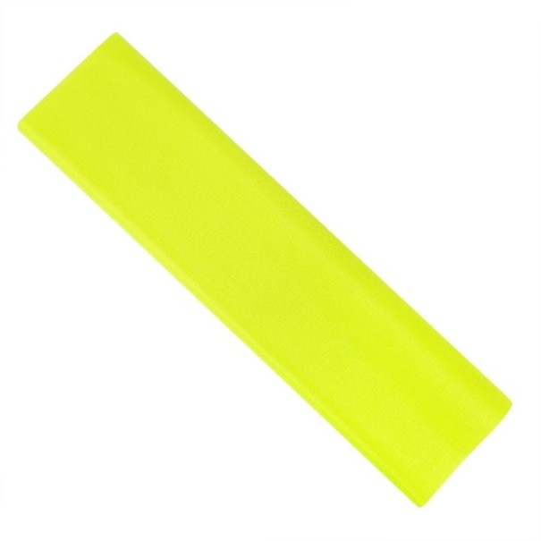 Dekoratív esküvői szövet 5 m neon sárga