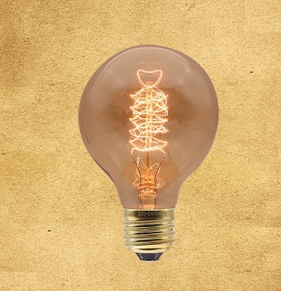 Dekorativ glödlampa med spiral J561 3