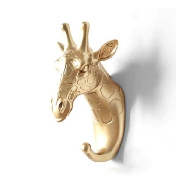 Dekorativ krog formet som et dyr guld 4