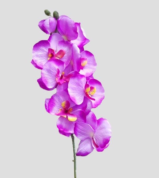 Dekoratív mesterséges orchideák lila