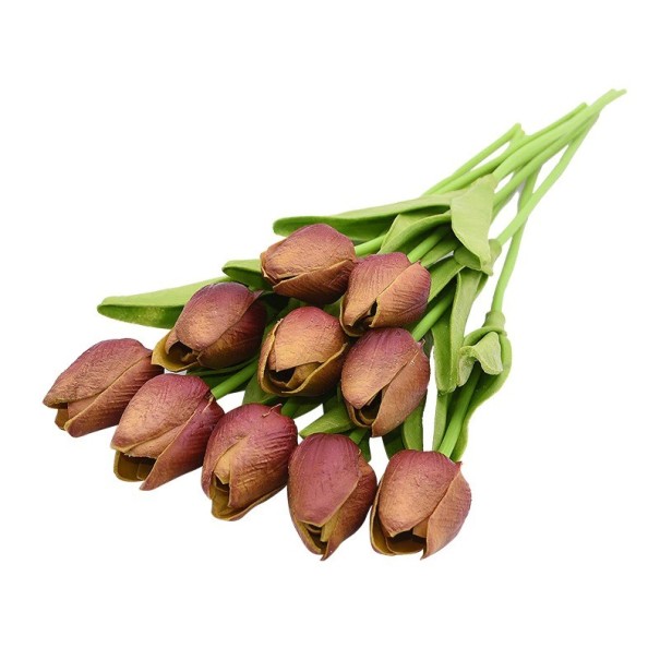 Dekoratív tulipán csokor 10 db 12