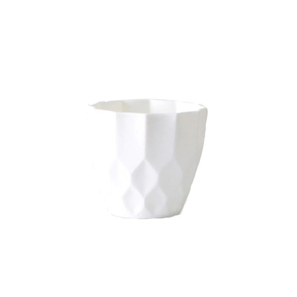 Dekorativ urtepotte H1051 hvid