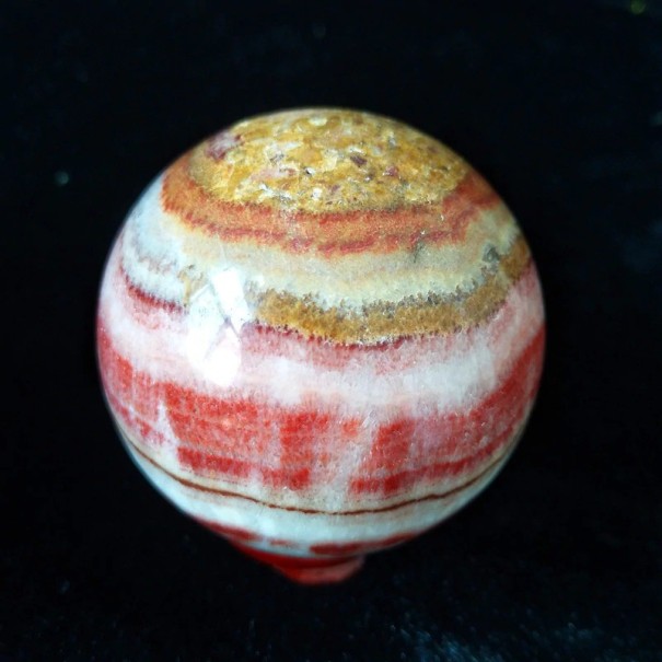 Dekorative rhodochrositkugler S