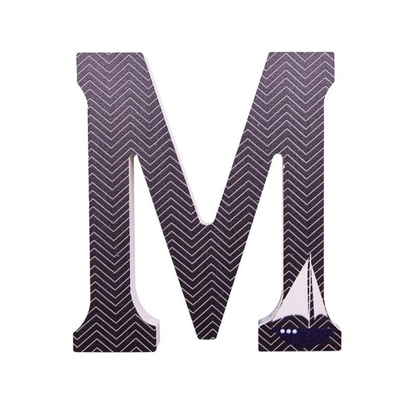Dekoratívne drevené písmeno C501 M