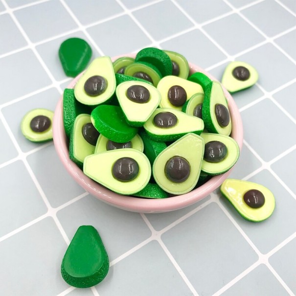 Dekoratívne miniatúra avokáda 20 ks 3