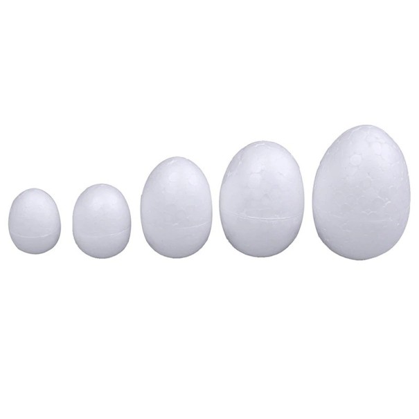 Dekoratívne vajíčka 10 ks 4 cm