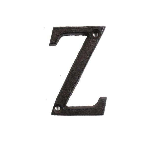 Dekoratívne železnej písmeno C527 Z