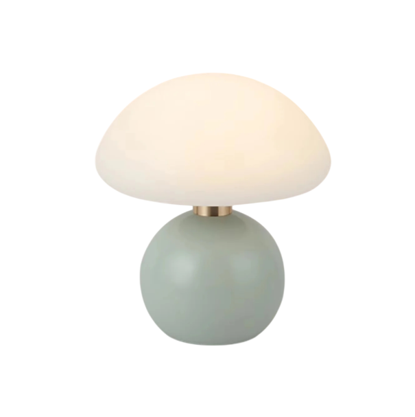Dekorativní lampa na stůl 20 x 22 x 12 cm 24W USB napájení Moderní design pro domácí a pracovní prostory Stylová stolní lampa s LED osvětlením zelená