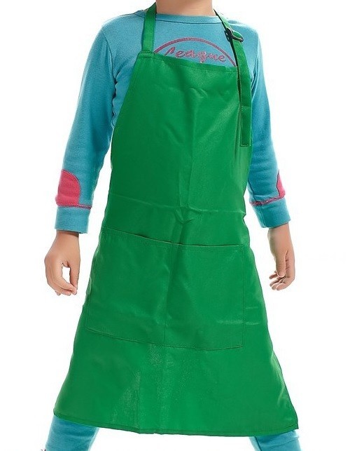 Delantal de cocina para niños J3153 verde