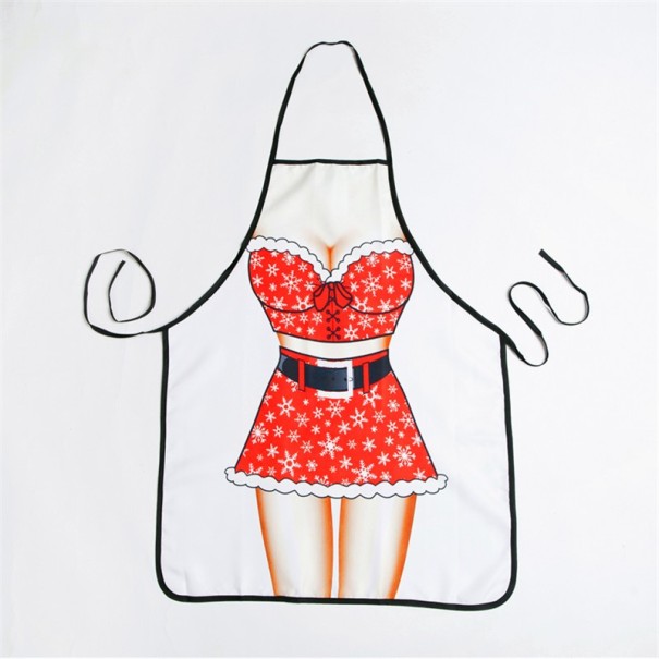 Delantal de cocina sexy para mujer J3423 4