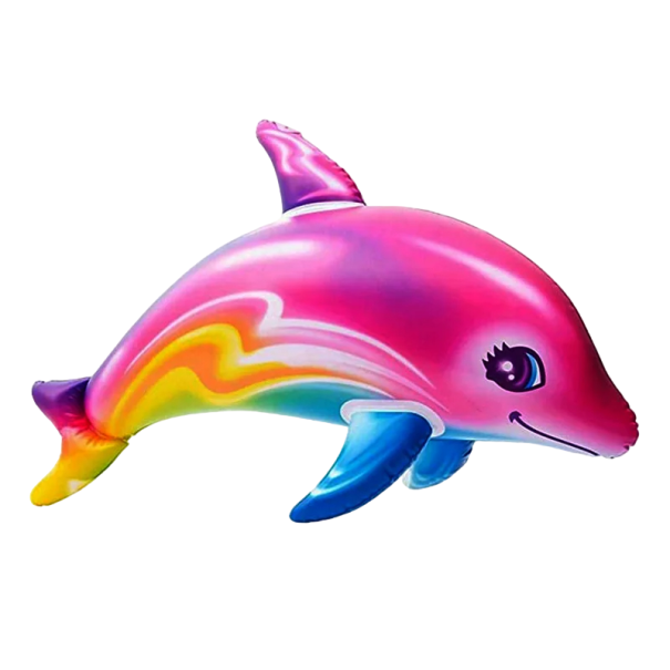 Delfin gonflabil piscina 85 cm Jucarie gonflabila cu apa Delfin gonflabil colorat 1