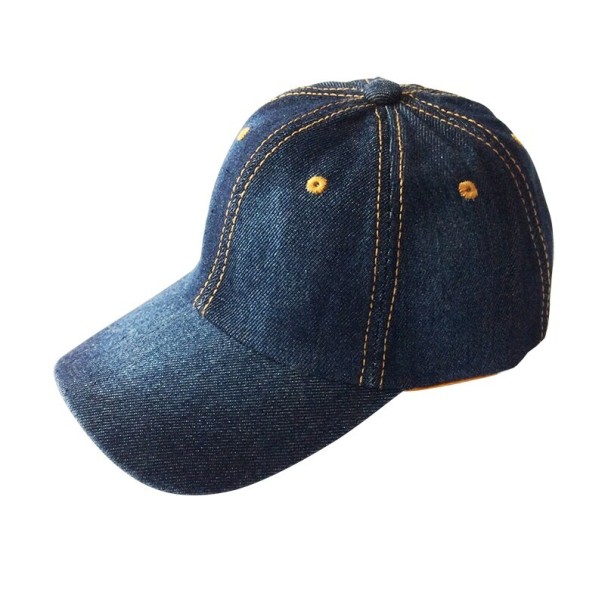 Denimkeps för barn mörkblå