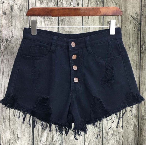 Denimshorts för kvinnor Amanda grå XS