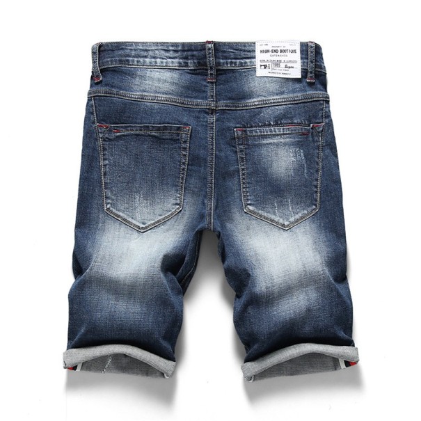 Denimshorts för män A869
