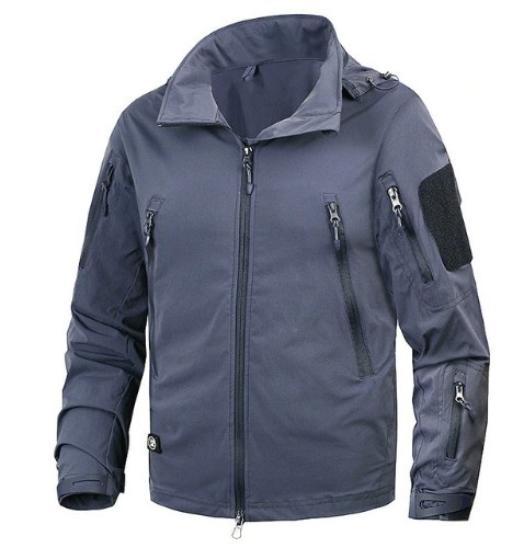 Designer-Armeejacke für Männer J2760 blau L