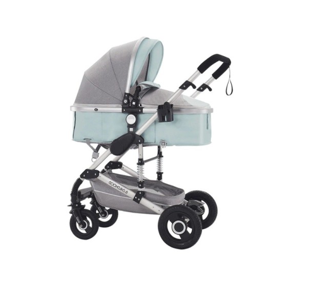 Designer Pushchair turquoise