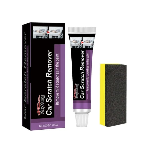 Désinfectant pour les rayures de peinture automobile 20 ml Pâte de polissage pour la réparation de peinture automobile Nettoyage de carrosserie 1