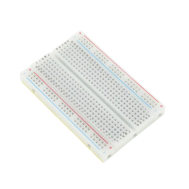 Deska s plošnými spoji 400 bodů Bezpájkové pole pro elektronické obvody Experimentální breadboard Testování Součástky Roboti 1