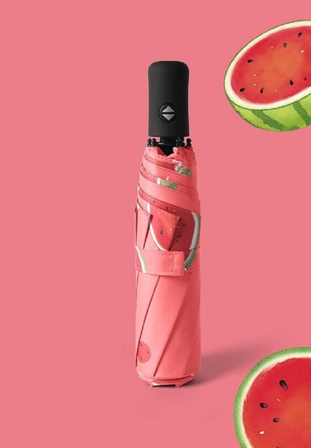 Deštník T1390 světle červená