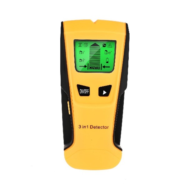 Detector de metales y cables amarillo