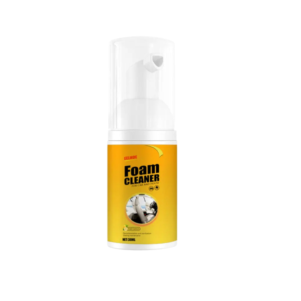 Detergente schiumoso multiuso in spray 30 ml Rimozione macchie Pulitore per interni auto Sedili Plastica Tessuto Cruscotto Universale 1