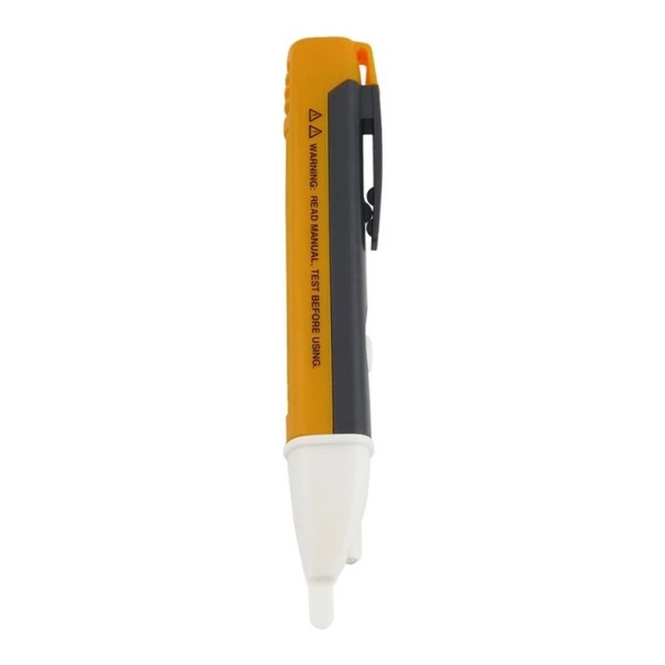 Detetor sem contacto de tensão alternada 90–1000 V Indicador eléctrico sensor LCD Testador de tomadas Plástico ABS Alimentação 2× pilhas AAA 1