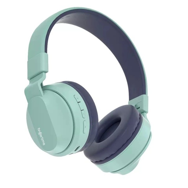 Detská bluetooth slúchadlá K1795 tyrkysová