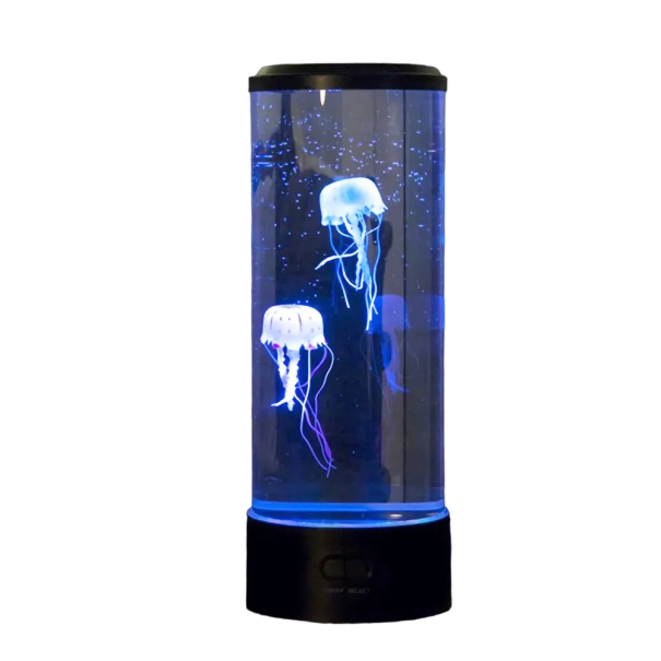 Detská lampička s medúzou meniacou farbu Nočné svetlo napájania z USB alebo AA batérie 1