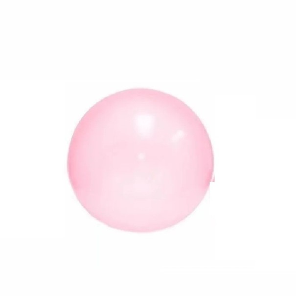 Dětská venkovní vodní bublinová hračka nafukovací balón 40 cm elastický míč pro hry na zahradě a venkovní aktivity růžová